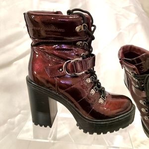 Guess Sellur Platform Combat Boot 